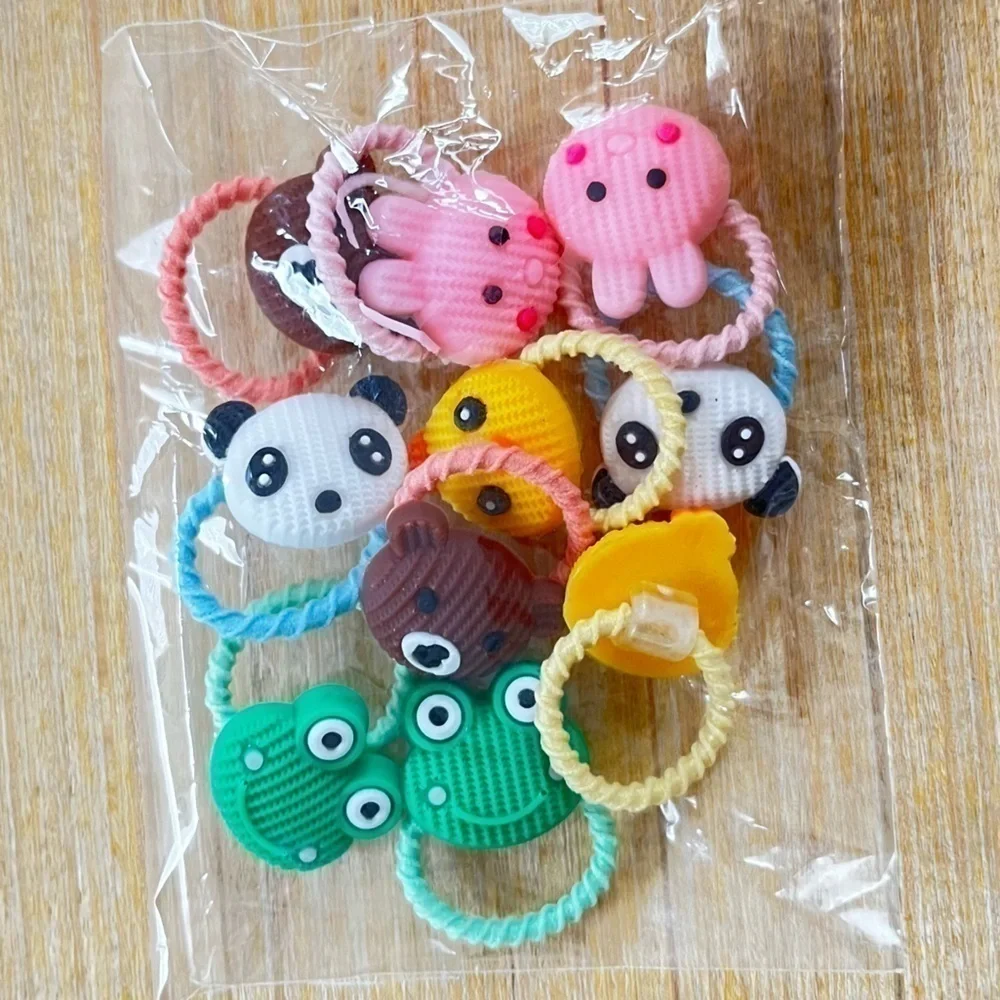 Girls hair tie set